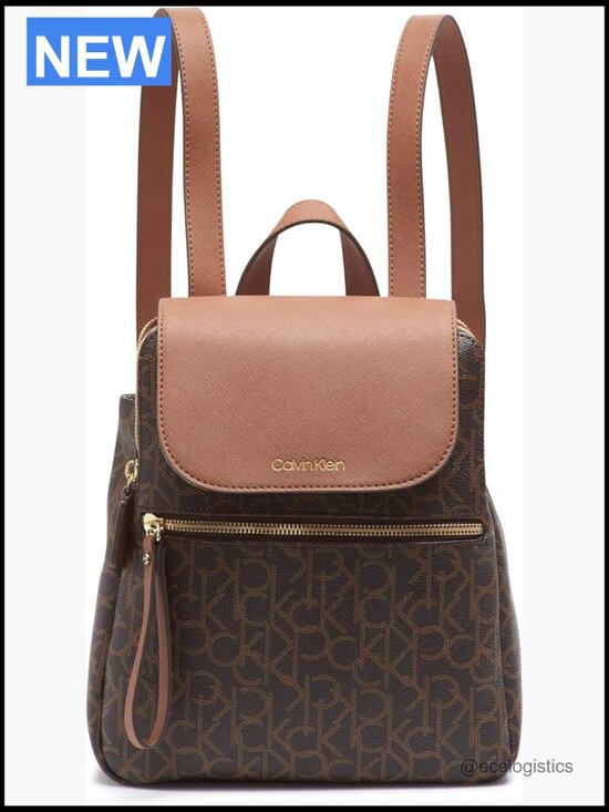 Signature Backpack with Flap Closure, Adjustable Straps, and Multiple Pockets main image 5